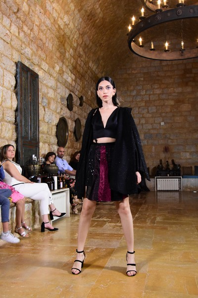 Hope Wears Lebanese Fashion Runway part 2 
